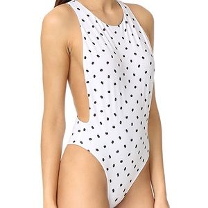 LolliSwim (NWT) polka dot one piece swimsuit sz M